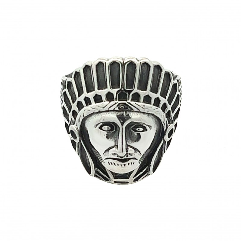 ANELLO CON INDIAN CHIEFTAIN - ZM2348E589
