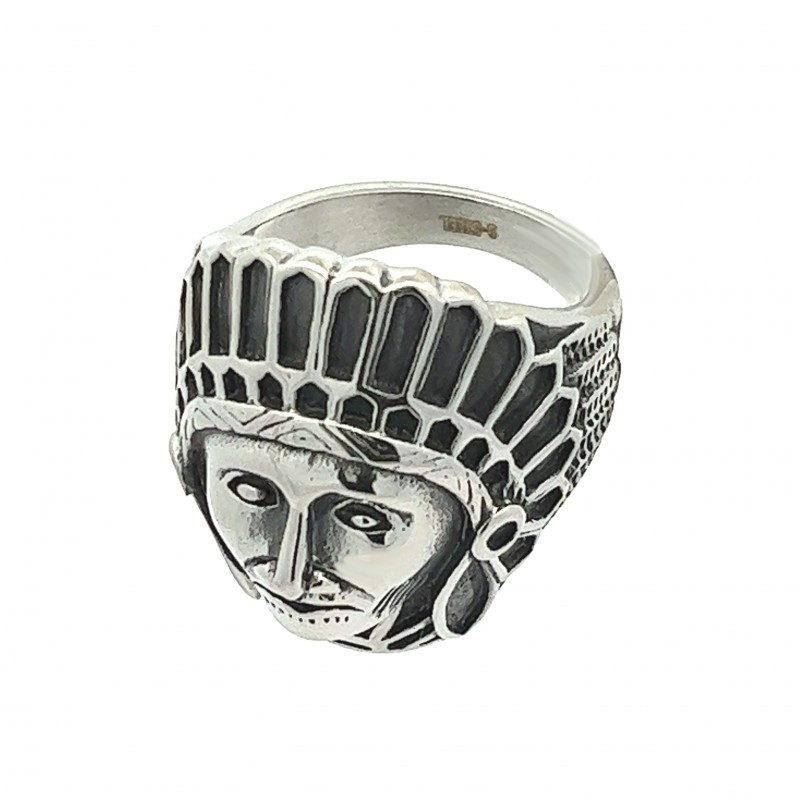ANELLO CON INDIAN CHIEFTAIN - ZM2348E589