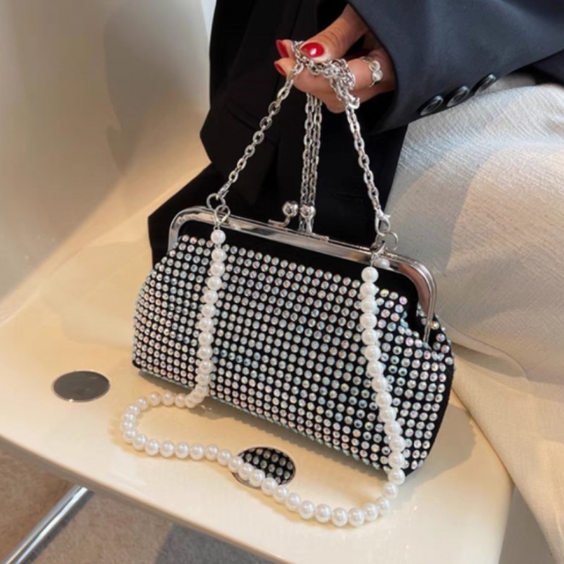 BORSA POCHETTE ANCHE DA TRACOLLO - Q790216D94