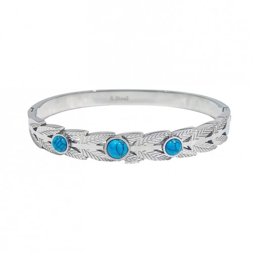 BRACCIALE RIGIDO CON PIETRA - DH2296D327