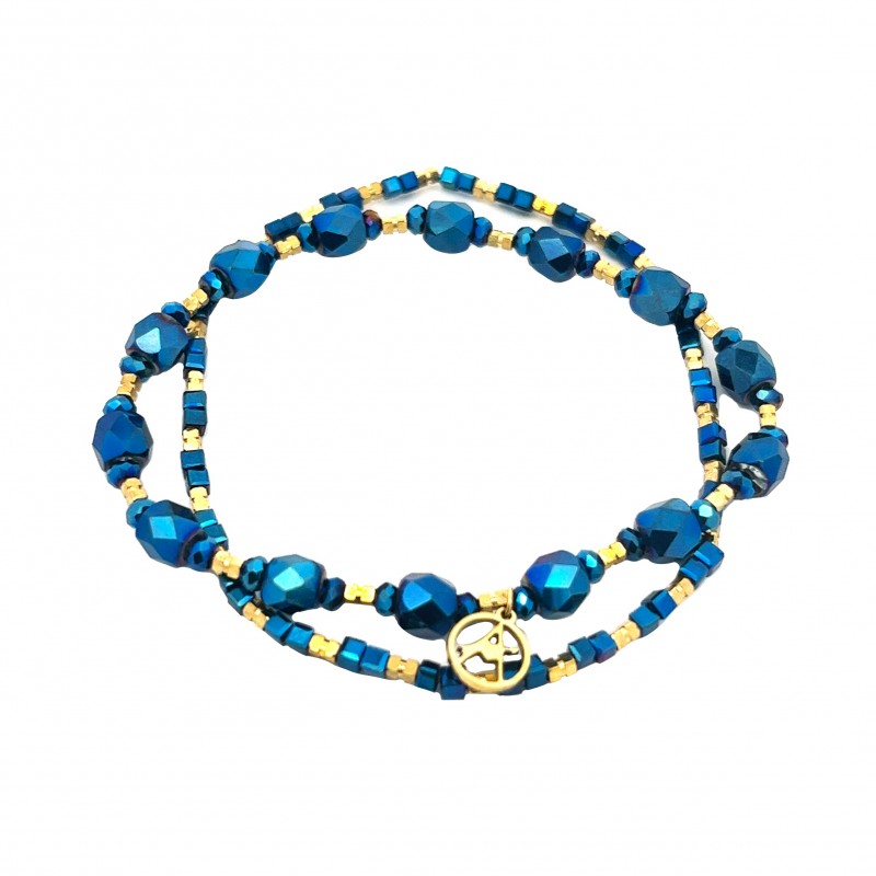 BRACCIALE ELASTICIZZATO CON CRISTALLO - GD23169E818