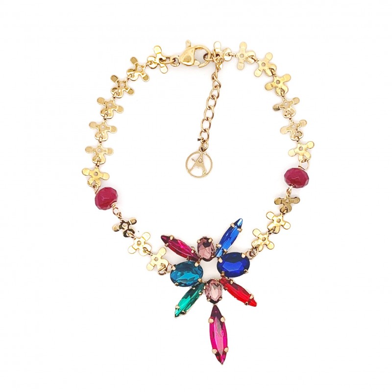 BRACCIALE CON CRISTALLO - NK2288D188