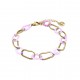 BRACCIALE A CATENA CON CRISTALLO - YNK2368F122