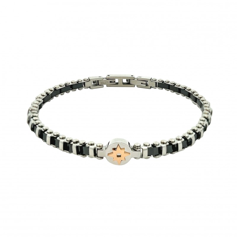 BRACCIALE UOMO CON CERAMICA - RD23304E218