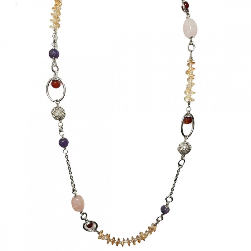 COLLANA LUNGA CON PIETRA - 20240322