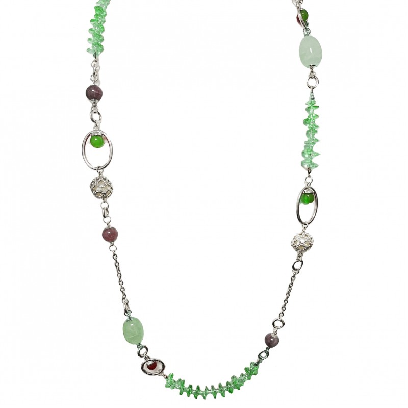 COLLANA LUNGA CON PIETRA - 20240322