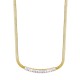 COLLANA SNAKE CON ZIRCONIA - AG2235104B97