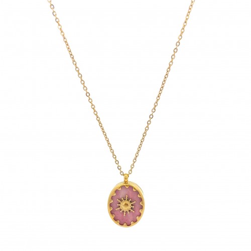 COLLANA CON CIONDOLO PENDENTE IN PIETRA - FB191219112G79