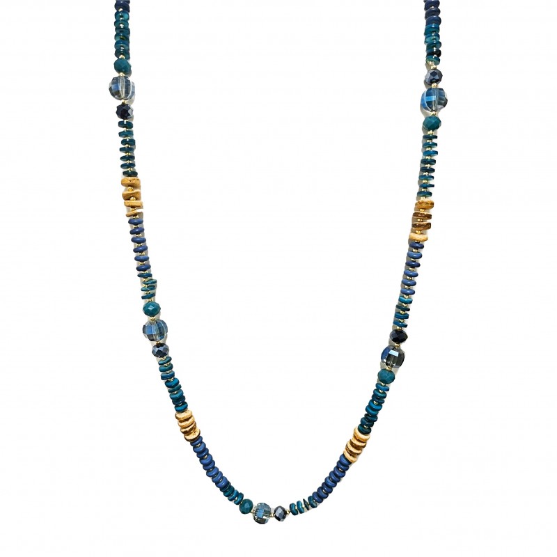 COLLANA LUNGA CON PIETRA - HZM2316E746