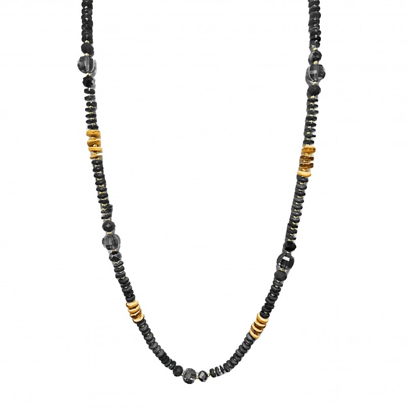 COLLANA LUNGA CON PIETRA - HZM2316E746