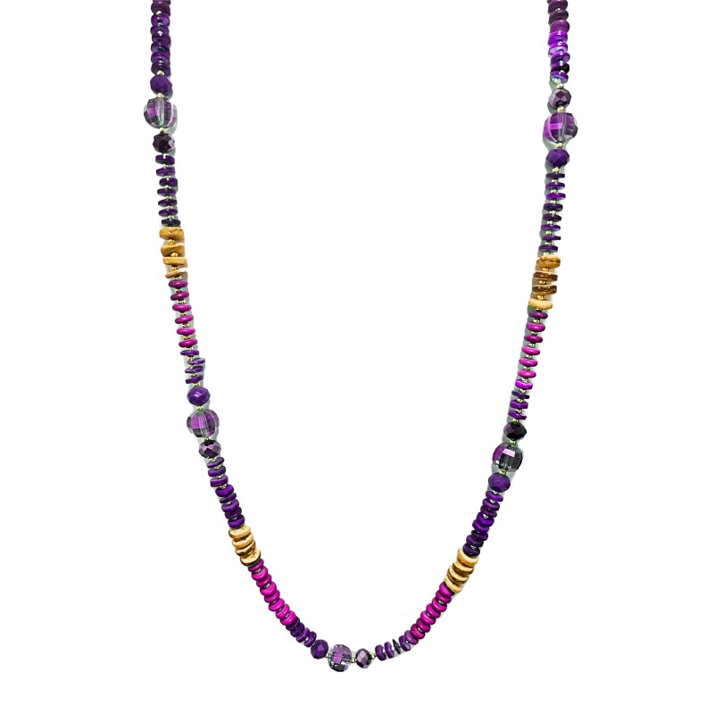 COLLANA LUNGA CON PIETRA - HZM2316E746