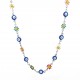 COLLANA CON MARGHERITE E OCCHI - JN23752F151