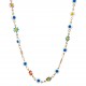 COLLANA CON MARGHERITE E OCCHI - JN23752F151