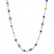 COLLANA CON MARGHERITE E OCCHI - JN23752F151