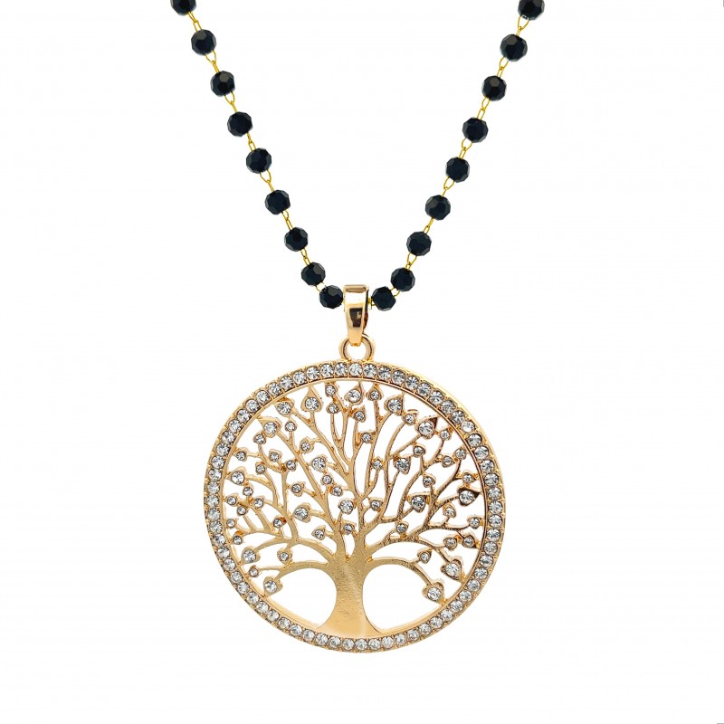 COLLANA LUNGA CON ALBERO DELLA VITA - AJJ68151392C34