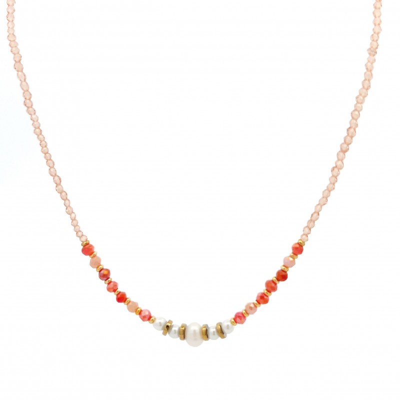 COLLANA CON CRISTALLI E PERLE - MNK2368E970