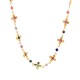 COLLANA GIROCOLLO CON CROCE E OCCHI - NK22120D209