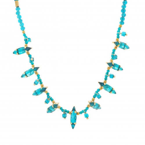 COLLANA CON CRISTALLI - NK22134D131