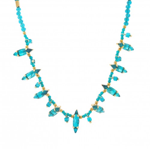 COLLANA CON CRISTALLI - NK22134D131