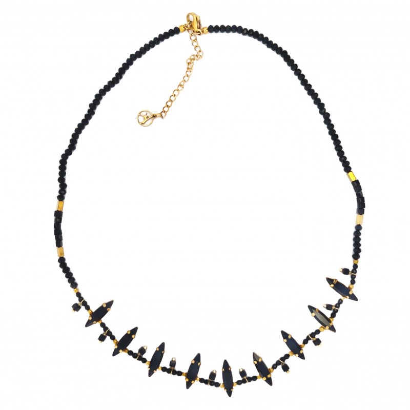 COLLANA CON CRISTALLI - NK22134D131