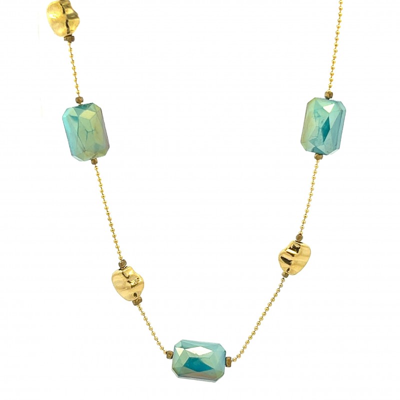 COLLANA LUNGA CON CRISTALLI - NK22135D174