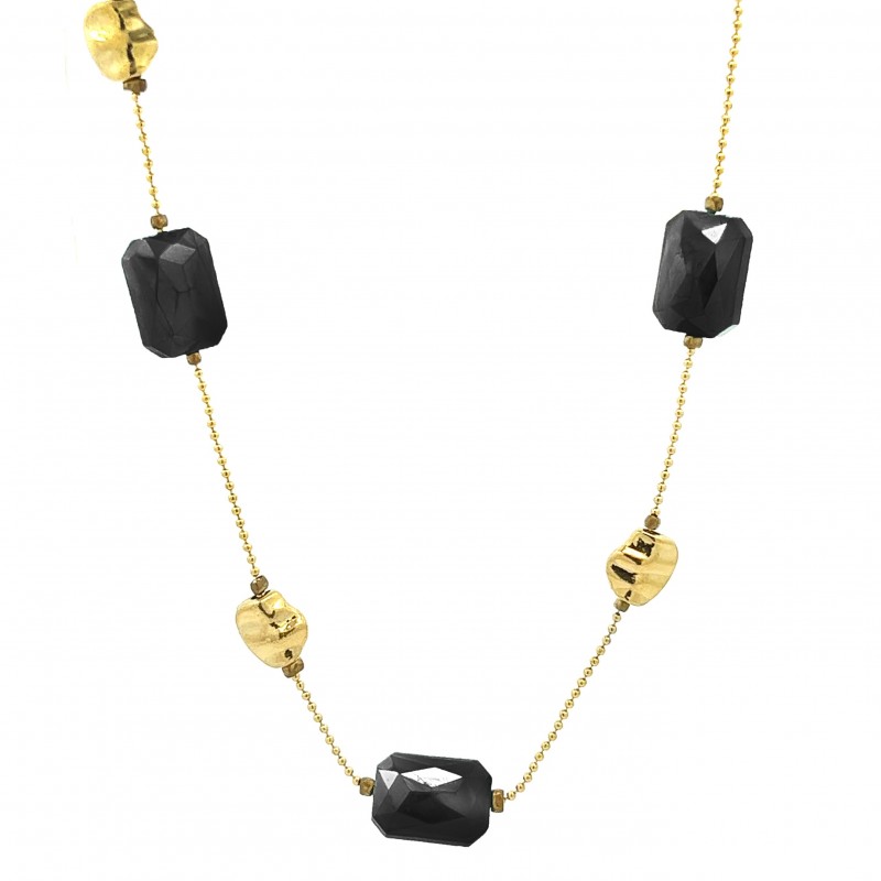 COLLANA LUNGA CON CRISTALLI - NK22135D174