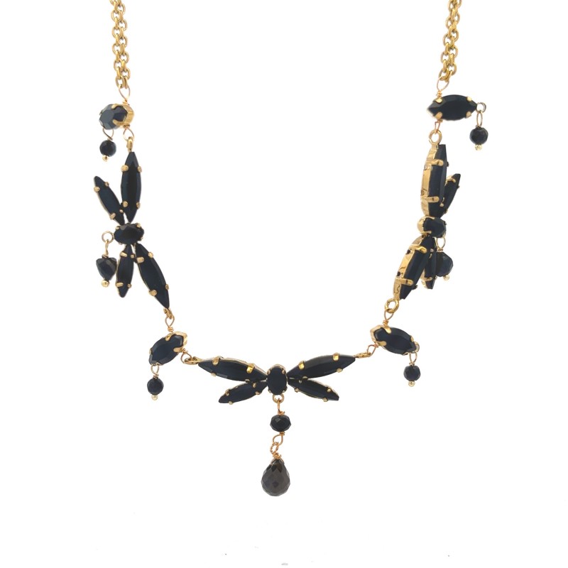 COLLANA CON CRISTALLI - NK22135D178