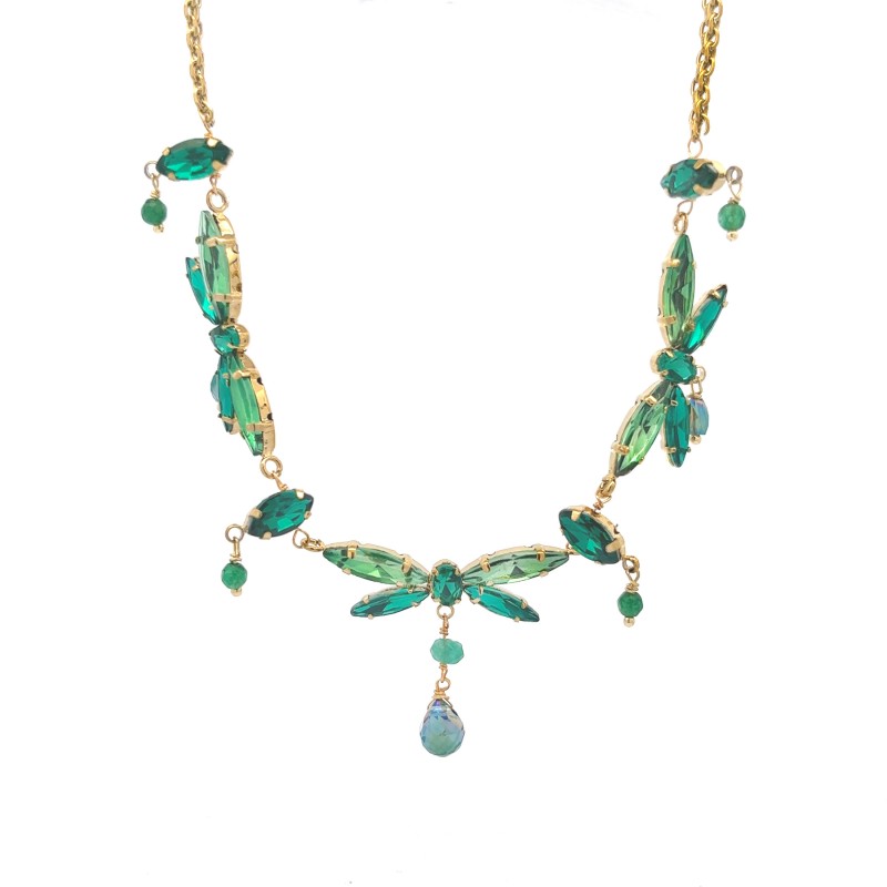 COLLANA CON CRISTALLI - NK22135D178