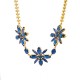 COLLANA CON FIORI DI CRISTALLI - NK22135D215