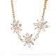 COLLANA CON FIORI DI CRISTALLI - NK22135D215