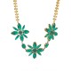 COLLANA CON FIORI DI CRISTALLI - NK22135D215