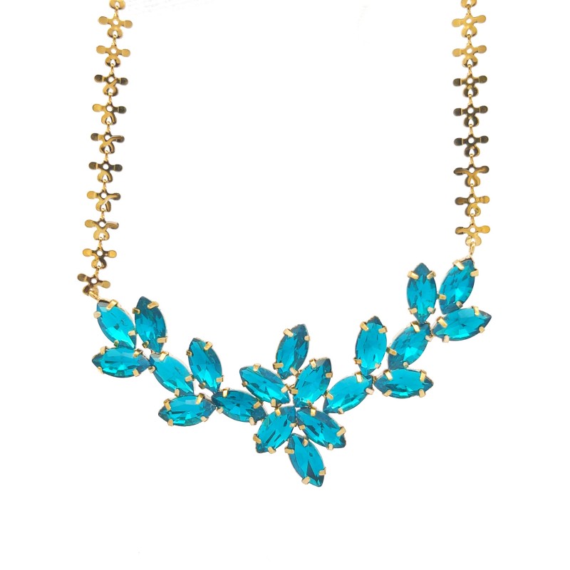 COLLANA CON CRISTALLI - NK22140D214