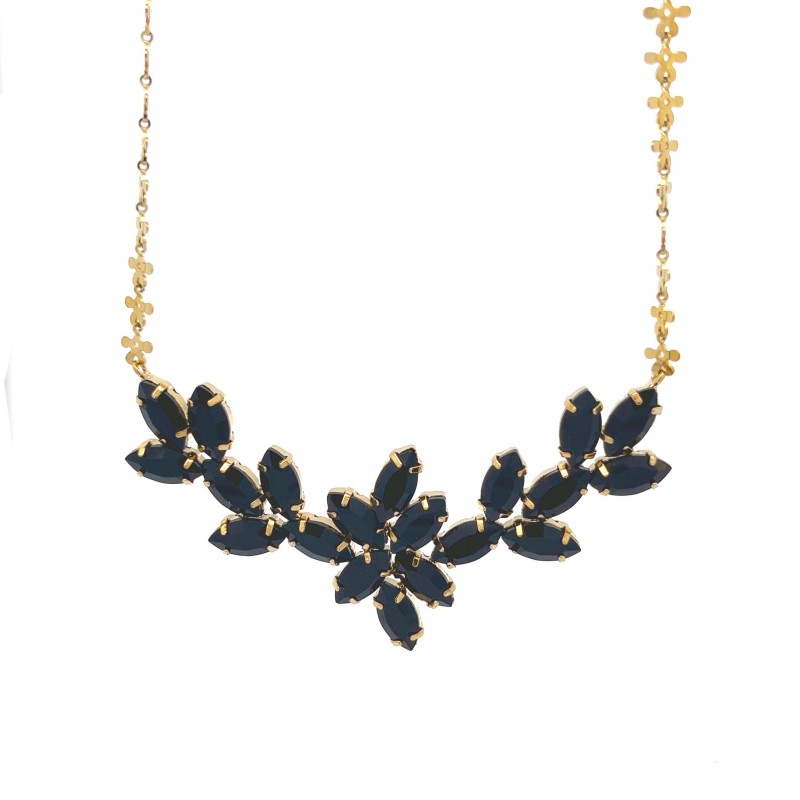 COLLANA CON CRISTALLI - NK22140D214