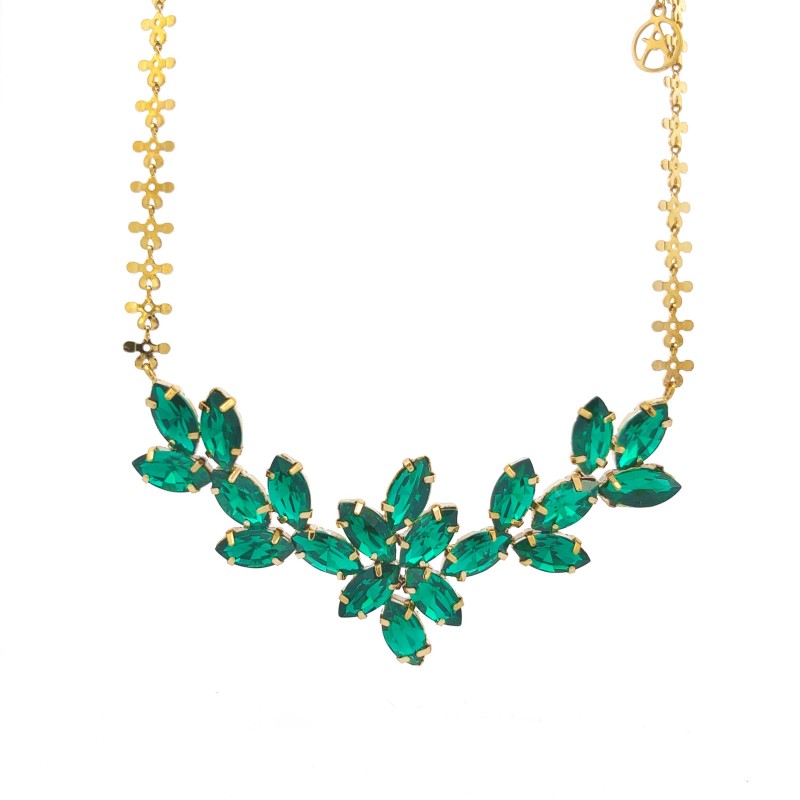 COLLANA CON CRISTALLI - NK22140D214