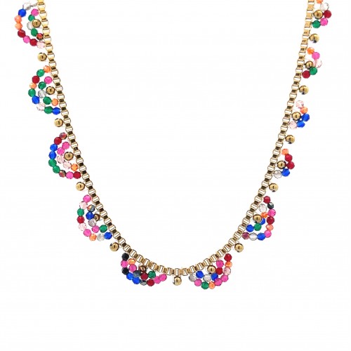 COLLANA CON CRISTALLI - NK22144D136