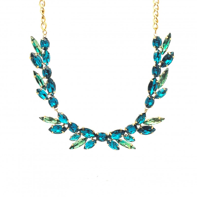 COLLANA CON CRISTALLI - NK22156D212