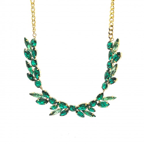 COLLANA CON CRISTALLI - NK22156D212