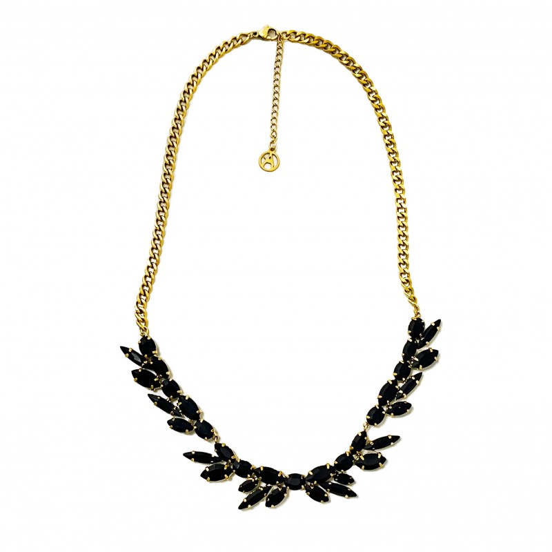 COLLANA CON CRISTALLI - NK22156D212