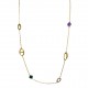 COLLANA LUNGA CON QUADRIFOGLIO - OL23140E721