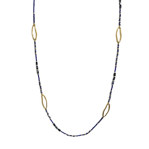COLLANA LUNGA CON CRISTALLI - OL23150E720