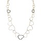 COLLANA LUNGA CON CATENA A FORMA DI CUORE - OL23184E724