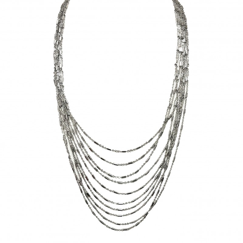 COLLANA LUNGA MULTIFILO - S012018A