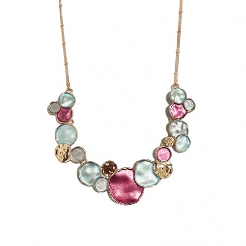 COLLANA CON BOLLICINE SMALTATE - SW2110301056D96