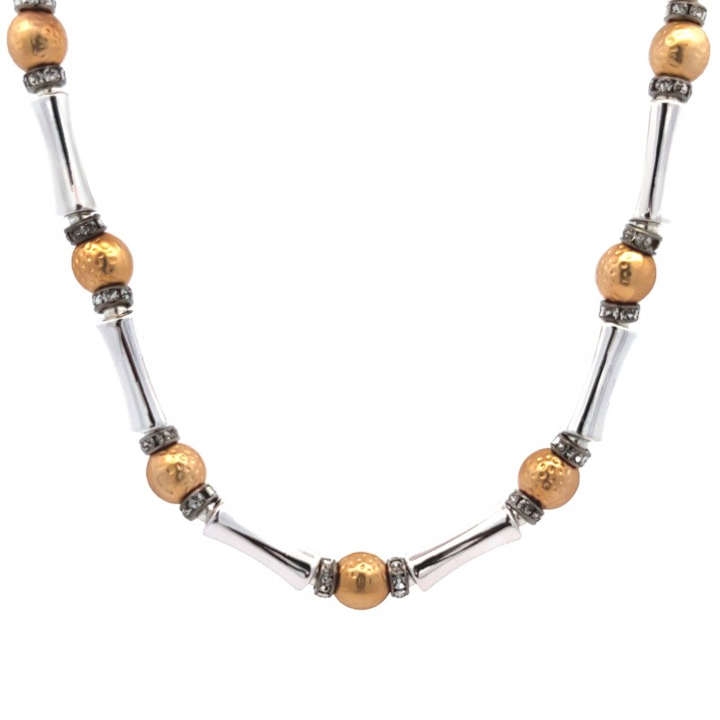 COLLANA GIROCOLLO CON PALLINE - SW211271024G39