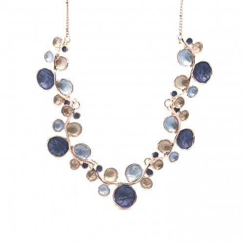 COLLANA CON BOLLICINE SMALTATE - SW2234108B60