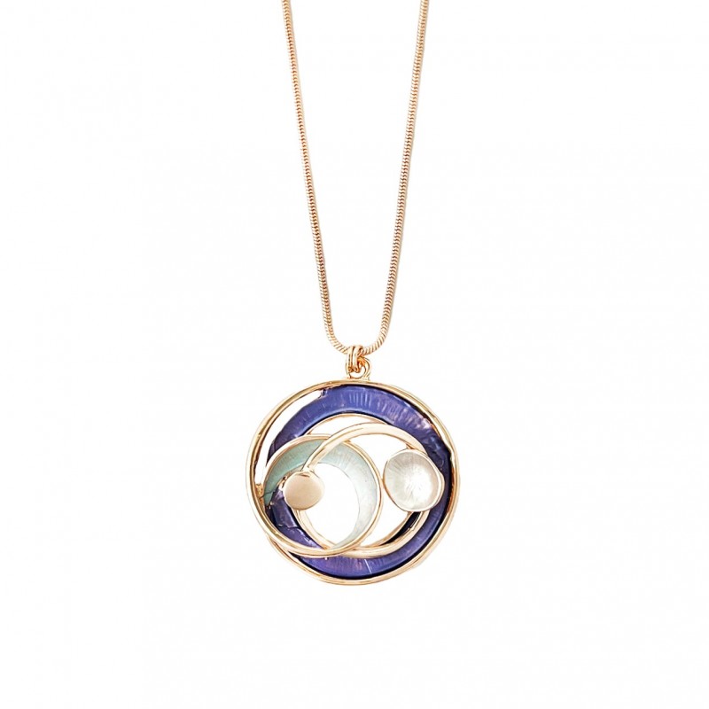 COLLANA CON CIONDOLO TRAFORATO - SW22816D270