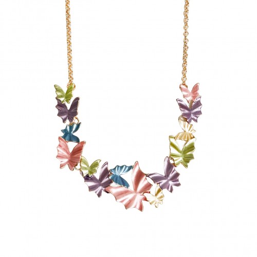 COLLANA SMALTO A FARFALLE - SW23100E120