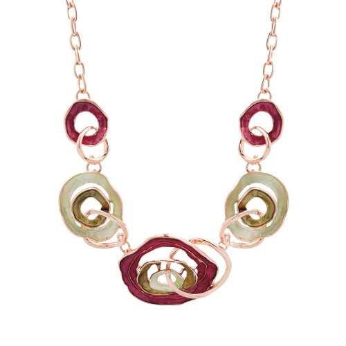 COLLANA FIORI SMALTATI - SW2384F91