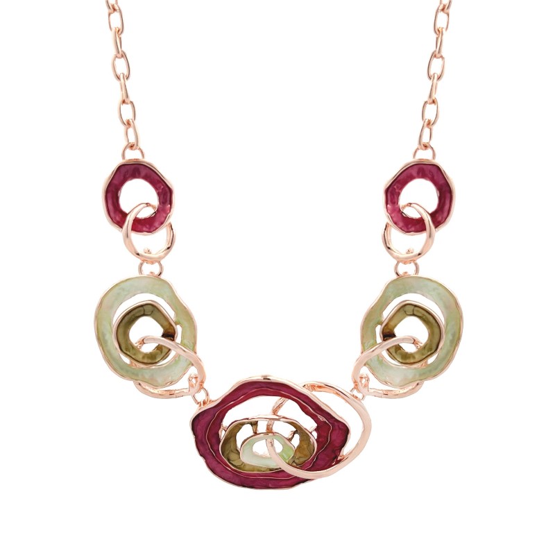 COLLANA FIORI SMALTATI - SW2384F91