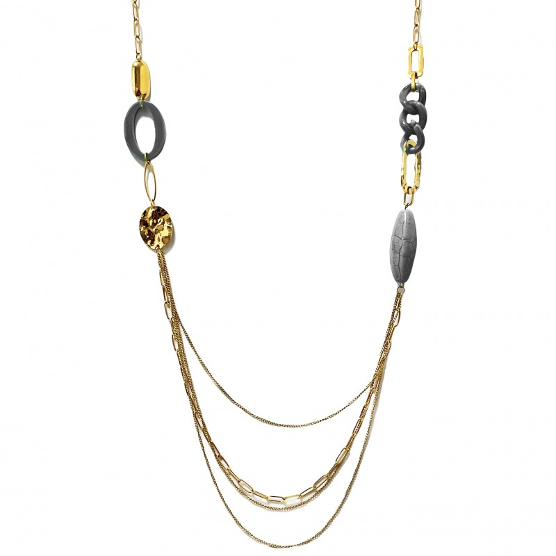 COLLANA LUNGA MULTIFILO - WF23120E767